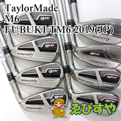 入間■【中古】 アイアンセット テーラーメイド Taylormade M6 8本(5-9 P･A･S) FUBUKI TM6 2019(JP) R 21.5[8149]