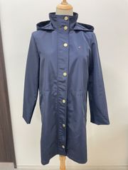 CS1775　F　トミーヒルフィガー　ウエストドロージャケット　ネイビー