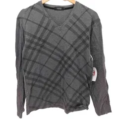 バーバリーブラックレーベル BURBERRY BLACK LABEL 総柄L/S TEE メンズ  2