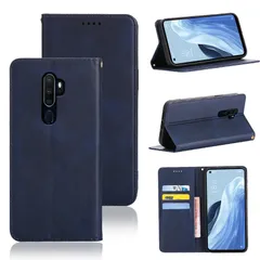 OPPO - 美品 OppoA5 2020ブルー手帳ケース付き Amazon.co.jp: Oppo A5 2020 ケース 手帳型 カバー オッポ OPPO
