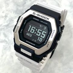 【上美品⭐️G-SHOCK G-LIDE】 タイムトラベル サーフィン　 GBX-100-7JF    カシオ CASIO    メンズ デジタル腕時計　 電池式　 Bluetooth    ホワイトバンド　 国内正規品 （AYA） 24022009500B
