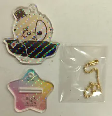 グレイ・パーカー・サービス アクスタにもなるホログラムアクリルキーホルダーコレクション 超まじかるちいかわ ラッコ