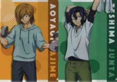 【中古】クリアファイル 手嶋純太＆青八木一 A4クリアファイル2枚セット おうち時間 リラックスVer. 「弱虫ペダル GLORY LINE」