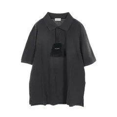 サンローラン SAINT LAURENT ポロシャツ 751102Y37HC1406XL グレー コットン ポロシャツ メンズ 新品のサムネイル