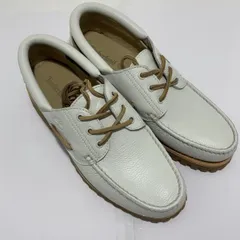 【中古】Timberland 3EYE CLASSIC LUG WHITE FULL GRAIN サイズ26.5cm ティンバーランド スリーアイ ホワイト[19]