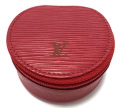 Louis Vuitton ルイヴィトン エピ レザー ジュエリーケース レッド