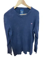 RE211 POLO  JEANS CO. RALPH LAUREN ポロジーンズ　リブニット　トップス　ネイビー　メンズ　サイズL