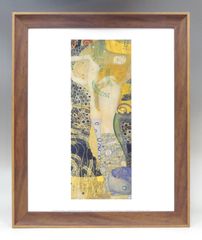 新品☆額付アートポスター☆グスタフ・クリムト☆Gustav Klimt☆Water Serpents I, ca. 1904-1907☆124