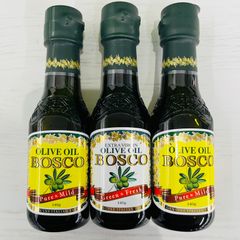 【大特価】新品未開封！BOSCOボスコオリーブオイル・エキストラバージンオリーブオイル３本セット