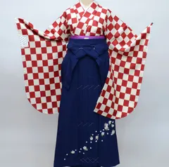 二尺袖着物袴フルセット ANEN 袴変更可能 着物生地は日本製 袴と縫製は ...
