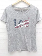 ◇ Lee リー 半袖 Tシャツ カットソー L グレー *  【1002800234509】