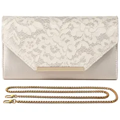 [TIGLOSS] [ティグロス] 結婚式 バッグ パーティーバッグ レディース フォーマル レース 日本製 ウェディングプランナー監修 カバン 