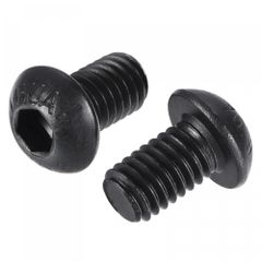 新品 uxcell 六角穴付きボルト 六角ソケットボタンヘッド キャップボルト M6x10 mm 合金鋼 25個入り