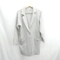 ◇ ⊇ SLY スライ 長袖 カーディガン サイズFREE グレー系 レディース E  【1411280010211】