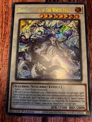 遊戯王　英語版　 白き森の妖魔ディアベル シークレットレアのサムネイル