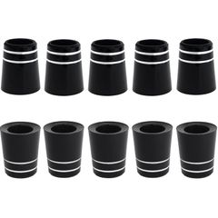 ゴルフ フェルール 10個入り スリーブ 用 ソケット リシャフト部品銀箔2本 8.6mm 8.9mm 9.3mm 9.5mm