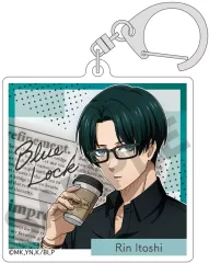 【中古】キーホルダー 糸師凛 「ブルーロック トレーディングアクリルキーホルダー 休日メガネ」