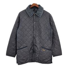 Barbour バブアー LIDDESDALE リッズデイル キルティングジャケット ネイビー(メンズ S相当)中古 古着 U3073