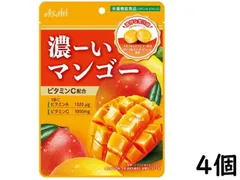 アサヒグループ食品 濃ーいマンゴー 80g ×4個 賞味期限2025/04