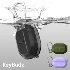 国内正規品 KeyBudz AirPods Pro 第2世代 第1世代 Element 防水ケース 米軍MIL規格 IP68 カラビナ付き KB99074APP2 KB99075APP2 KB99076APP2