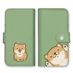 OPPO Reno 13A ケース 手帳型 オッポリノ 13A スマホケース 携帯ケース 柴犬 しばいぬ シバケン 豆しば 犬 もふもふ 柴犬グッズ イラスト ゆるい 癒し 肉球 可愛い カラー05