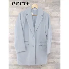 ■ SPINNS スピンズ 長袖 チェスター コート サイズM ブルー レディース 【中古】 【1103090015837】のサムネイル