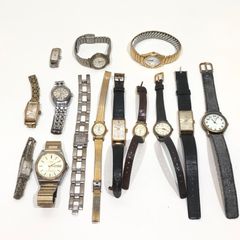 1261207  腕時計 まとめ売り ② アルバ シチズン セイコー オリエント など ラウンド スクエア デイト デイデイト アナログ