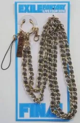 【中古】ストラップ(男性) EXILE FINAL ロングチェーンストラップ 「EXILE LIVE TOUR 2010 FANTASY」