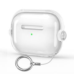【新着商品】保護ケース ロック付き TPU 用 LED可視 2023/2022/2019 耐衝撃 ケース ケース えあほっつぷろ2ケース 第2/1世代 ワイヤレス充電対応 Pro AirPods カラビナ付き AirPods スタンド機能付き クリア Pro2
