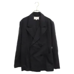 Martin Margiela 10 (マルタンマルジェラ) 19AW ダブルテーラドジャケット ブラック S50BN0397 S52159のサムネイル