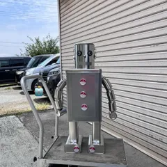 《受注生産》イットカンロボ（ぜんまいなしタイプ）ロボット　オブジェ　置物　ライト　リメイク一斗缶