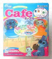 リーメント ディズニー スティッチ&スクランプ Cafeテーブル