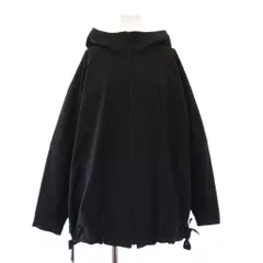 ジャーナルスタンダード ラックス JOURNAL STANDARD LUXE 23AW メモリータフタフードブルゾン ジャケット アウター ジップアップ フード バイカラー M 黒 ブラック 紺 ネイビー 23011440003010 /BBのサムネイル