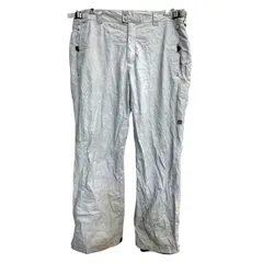 Columbia ナイロンパンツ W40 サイズ表記XL コロンビア ビッグサイズ ライトグレー ナイロン 古着卸 アメリカ仕入 2503-160