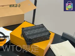【今日特価】Louis Vuitton Men's Multi-Way Leather Bag・ルイ・ヴィトン メンズ マルチウェイ レザー バッグ-WTO輸入2