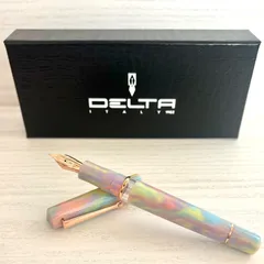 DELTA  デルタ 万年筆 デューン 【150本限定、再入荷なし、日本未発売、シリアルナンバー刻印あり】ダイアモンド粒子入り 「ハピネス」 極細（EF）/ 細字（F）/ 中字（M）のサムネイル