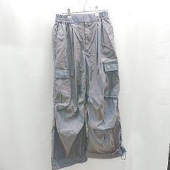 ◇ Θ◎●未使用● JEANASIS ジーナシス ウエストゴム カーゴパンツ サイズS グレー系 レディース E  【1506190012346】
