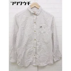 ◇ ◎ CROCODILE クロコダイル 長袖 シャツ サイズL ライトベージュ系 レディース 【中古】 【1103240001789】
