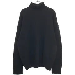 stein シュタイン 21AW Oversized Impression High Neck Knit LS タートルネックニットセーター ST 314 ブラック Sのサムネイル