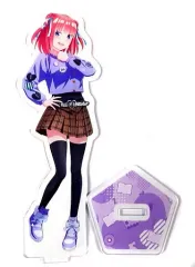 【中古】アクリルスタンド・アクリルパネル 中野二乃 アクリルスタンドBIG 「五等分の花嫁∬」 ヴィレッジヴァンガード限定