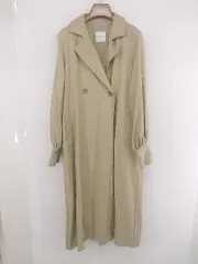 ◇ BONLECILL ボンルシール バックリボン ロング丈 長袖 コート サイズF ベージュ系 レディース P 1308040000479のサムネイル