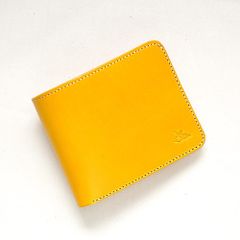 가죽 蛸謹製 스퀘어 짧은 왈렛 TYPE-P-(코인 케이스 없음) 황금