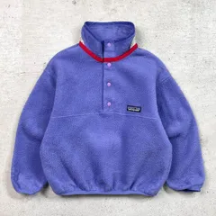 【kids】00年代 patagonia パタゴニア スナップT フリースプルオーバー キッズ5-6歳用 110cm相当 