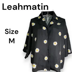 Leahmatin　リアマティン　フラワー　プリント　シャツ　ブラウスのサムネイル