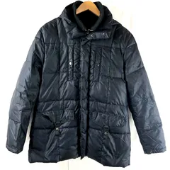 コムサイズム COMME CA ISM ダウンコート ファーフード付き デザインポケット付き ブラック Lサイズ 2025040300222