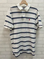 ★ 最終値下げ ポロバイラルフローレン Polo by Ralph Lauren ポニー 刺繍 ボーダー 半袖 ポロシャツ インパクト21 希少