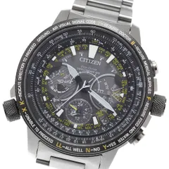 シチズン CITIZEN F990-T025480/CC7014-82E プロマスター SKYシリーズ エコドライブ ソーラー電波 メンズ美品箱付き_910712