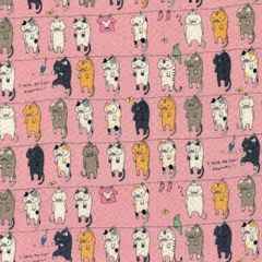 コットンこばやし　リップルプリント　綿100％　112cm巾x100cm　ハンドメイド　じんべい　浴衣