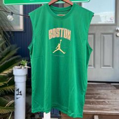 JORDAN NBA NOSLEEVE TEE 'CELTICS' ジョーダン NBA ノースリーブ Tシャツ セルティックス 【MEN'S】 green/gold HV4743-312