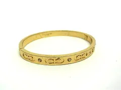 COACH コーチ カラーストーン ブレスレット バングル アクセサリー レディース ゴールド系 DG6424